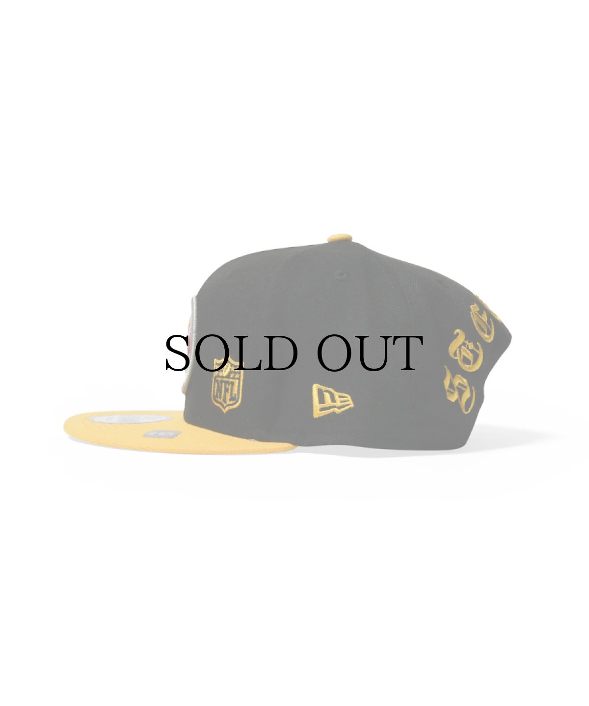 画像2: NEW ERA / 9FIFTY Black Letter Arch PIT STEELERS (2)