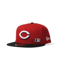 画像1: NEW ERA / 9FIFTY Black Letter Arch Cincinnati Reds (1)