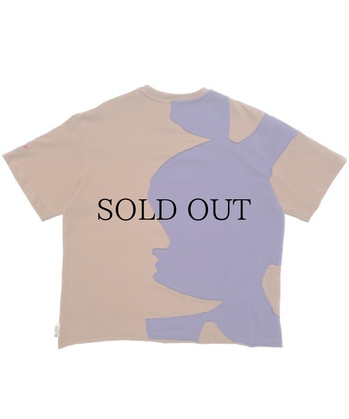 画像2: 【20%OFF】WANNA / “YIN YANG” tee DARKNIGHT GRAPE (2)