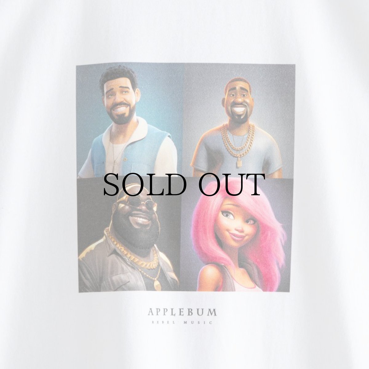 画像6: APPLEBUM(アップルバム) / Heroes : “Bigwig" T-shirt (6)