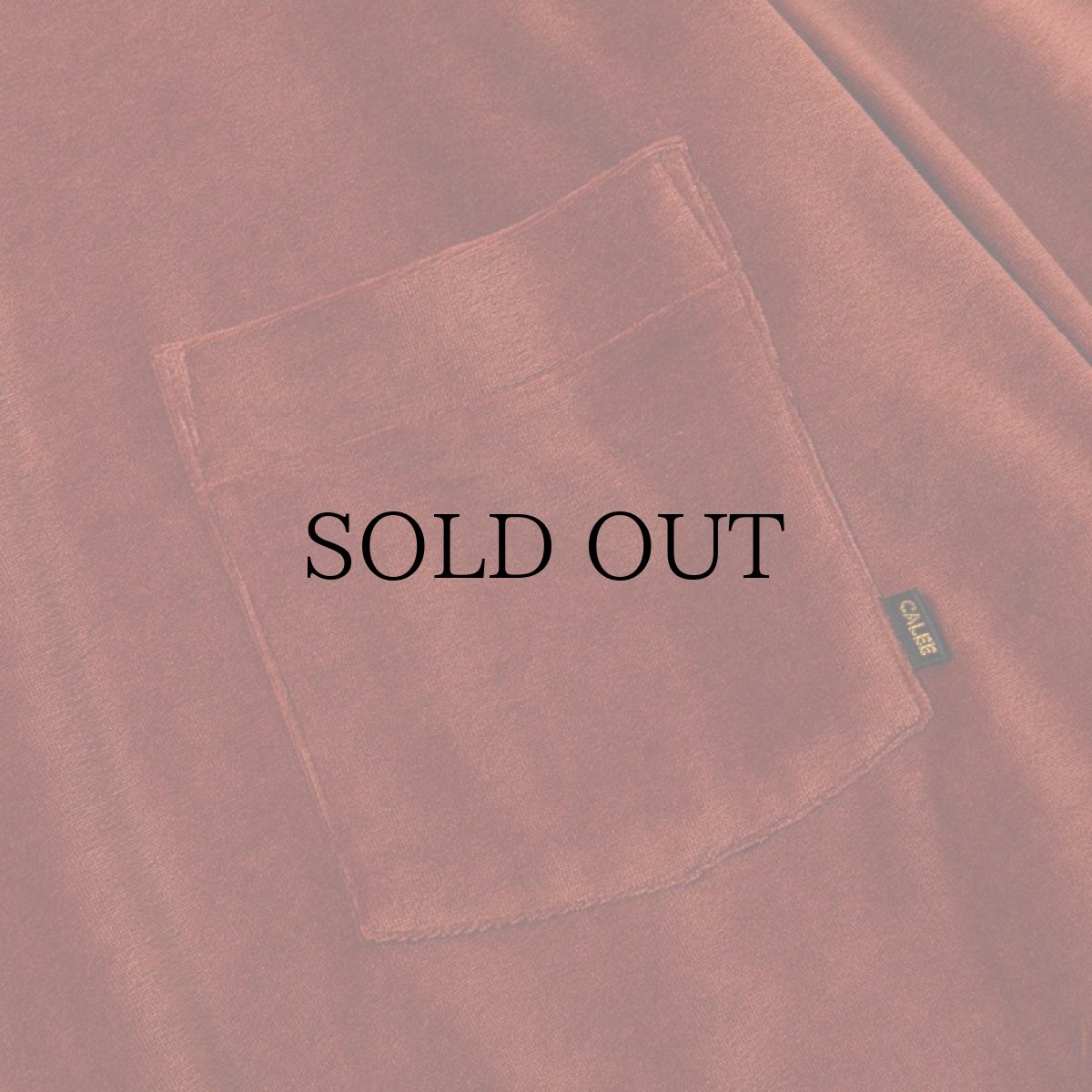 画像5: CALEE(キャリー) / VELOUR DROP SHOULDER L/S CS (5)