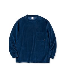 画像1: CALEE(キャリー) / VELOUR DROP SHOULDER L/S CS (1)