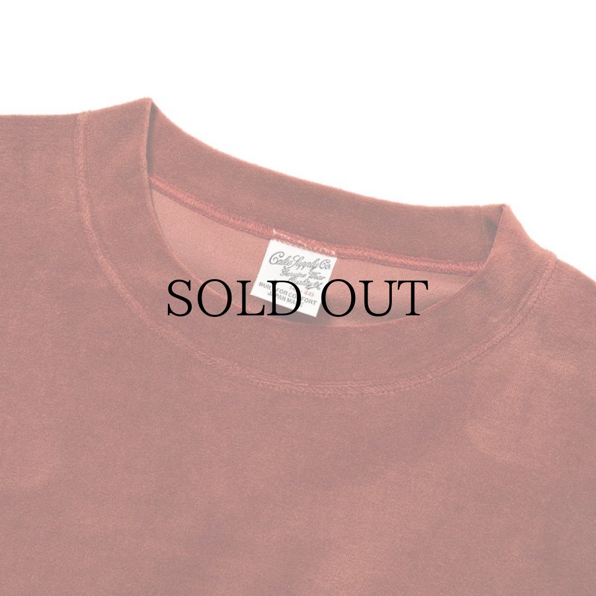 画像4: CALEE(キャリー) / VELOUR DROP SHOULDER L/S CS (4)