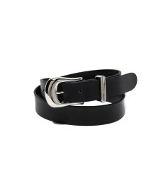 画像1: CALEE / Leather plane belt (1)