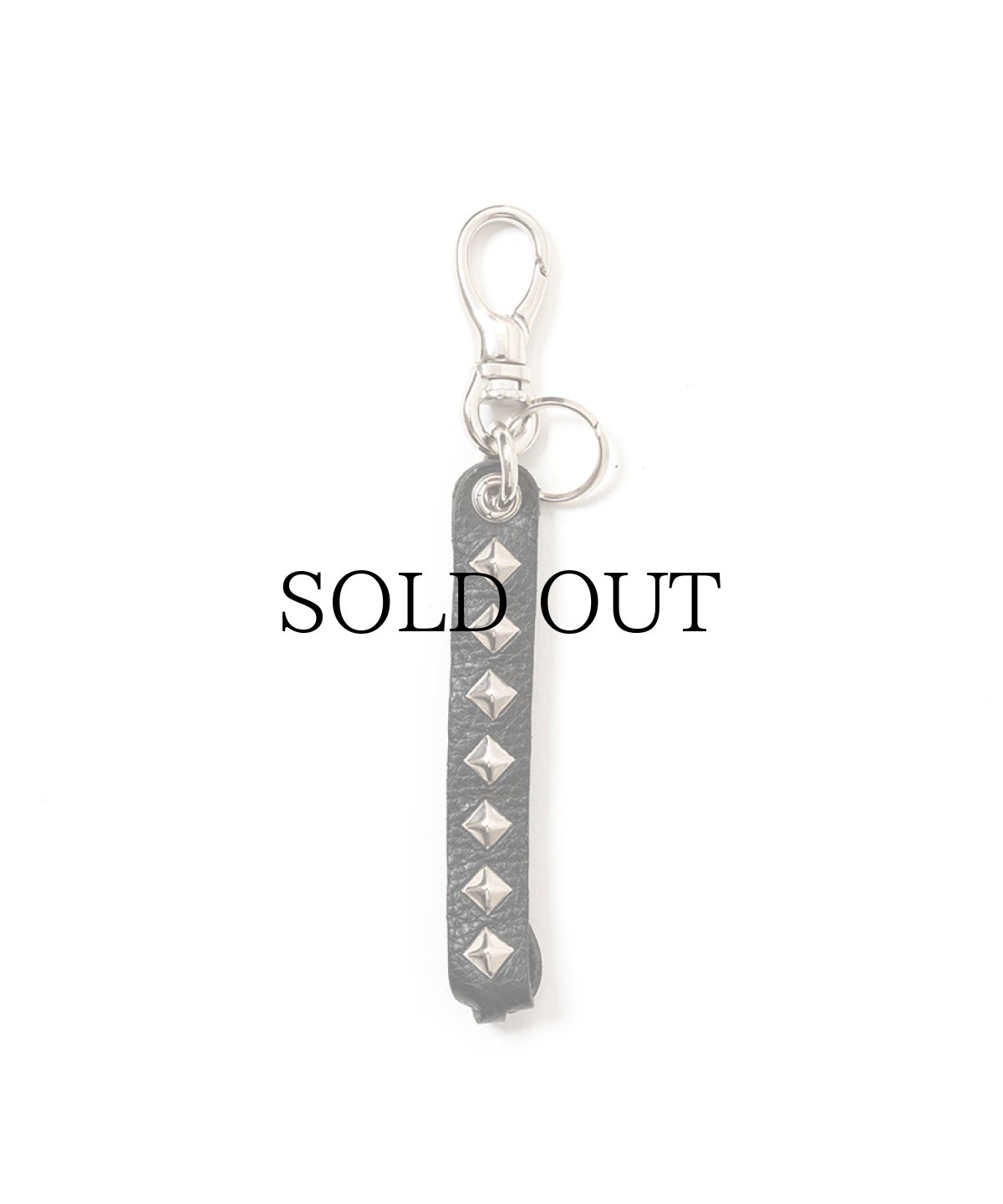 画像1: CALEE(キャリー) / STUDS LEATHER ASSORT KEY RING -TYPE I- B (1)