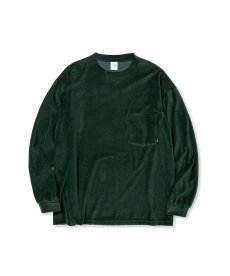 画像2: CALEE(キャリー) / VELOUR DROP SHOULDER L/S CS (2)