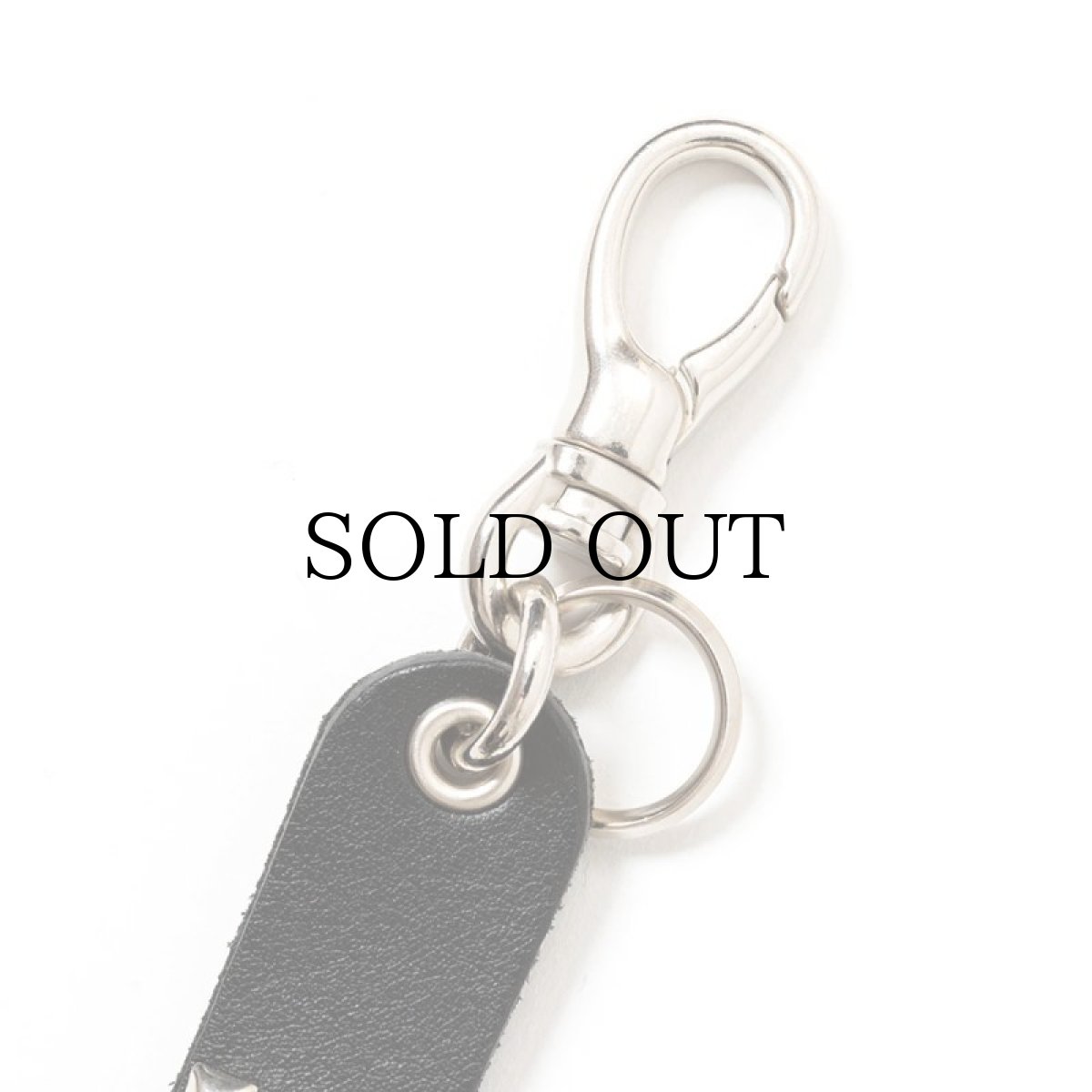 画像2: CALEE(キャリー) / STUDS LEATHER ASSORT KEY RING -TYPE I- D (2)