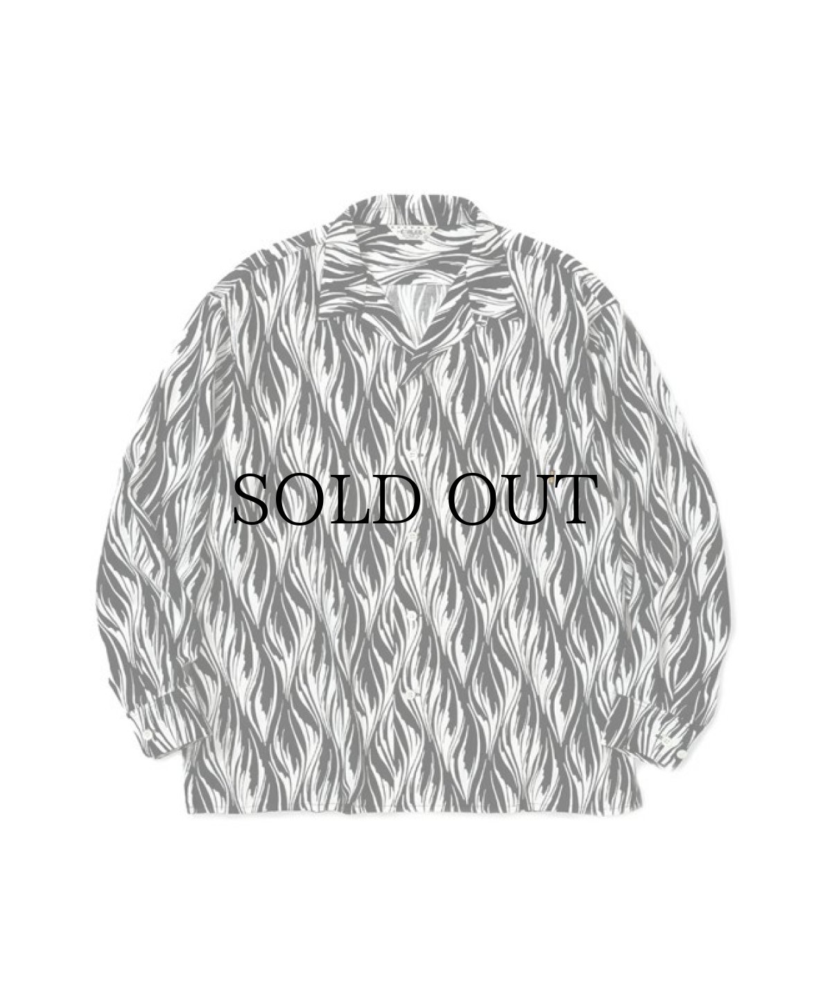 画像2: CALEE(キャリー) / FEATHER PATTERN L/S SH (2)