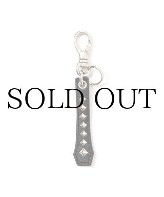 CALEE(キャリー) キーリング STUDS LEATHER ASSORT KEY RING