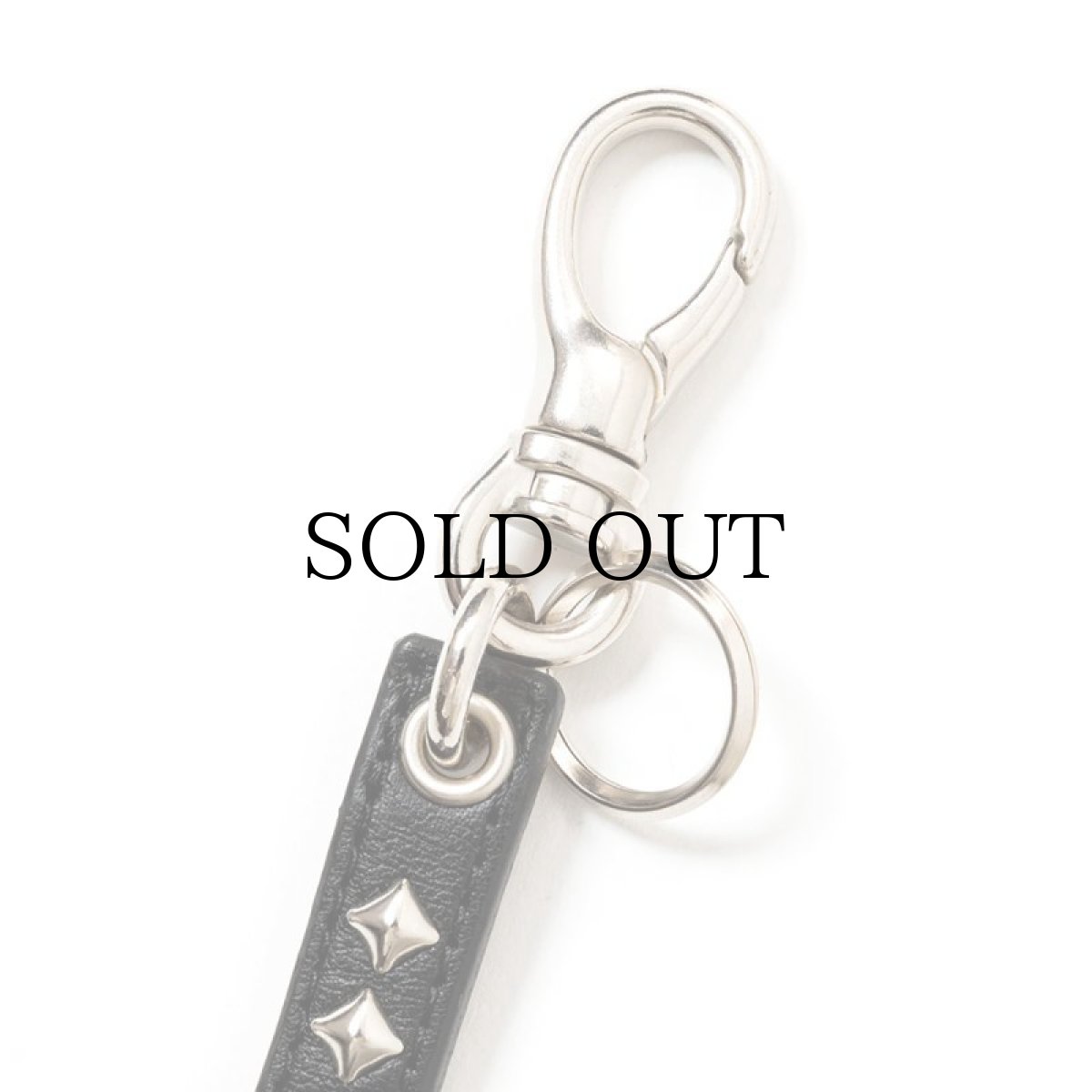 画像2: CALEE(キャリー) / STUDS LEATHER ASSORT KEY RING -TYPE I- A (2)