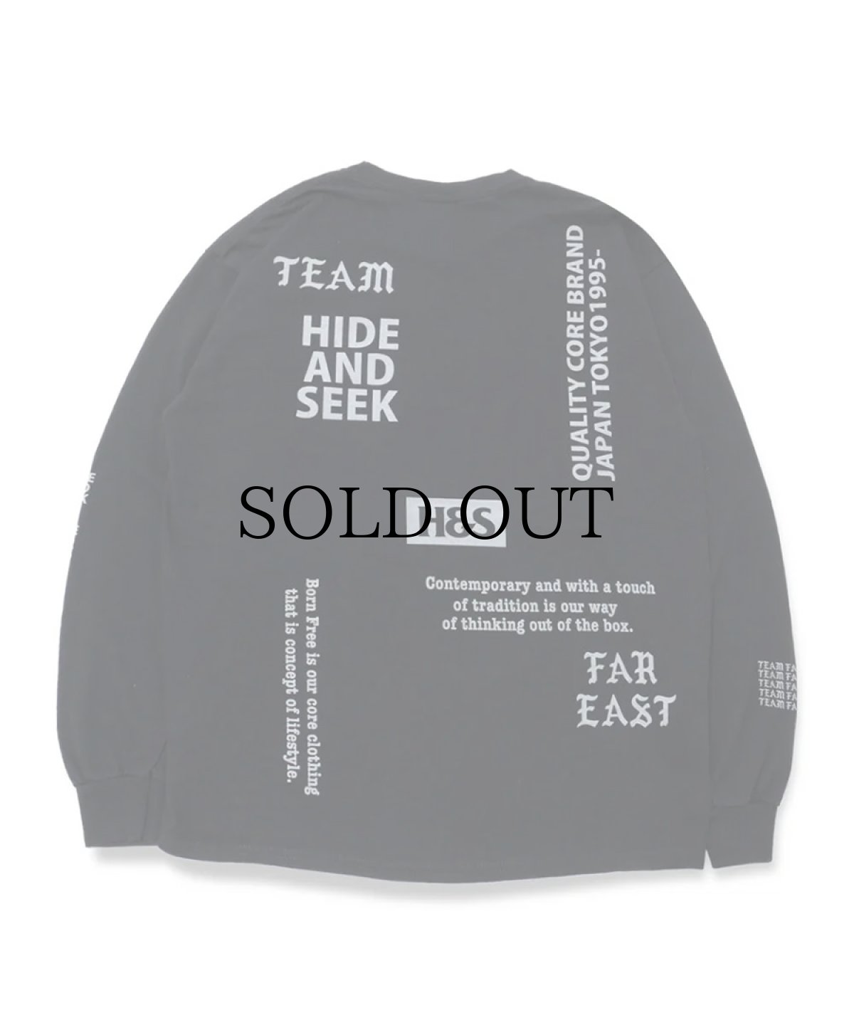 画像4: HIDEANDSEEK(ハイドアンドシーク) / Team Far East L/S Tee (4)
