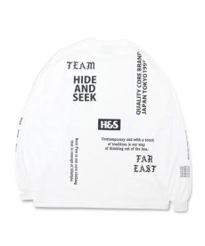 画像2: HIDEANDSEEK(ハイドアンドシーク) / Team Far East L/S Tee (2)