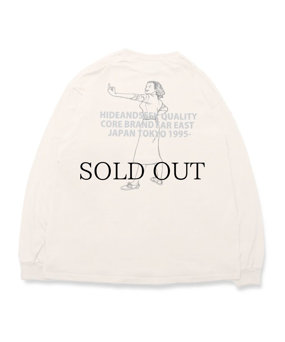 画像5: HIDEANDSEEK(ハイドアンドシーク) / Tour L/S Tee (5)