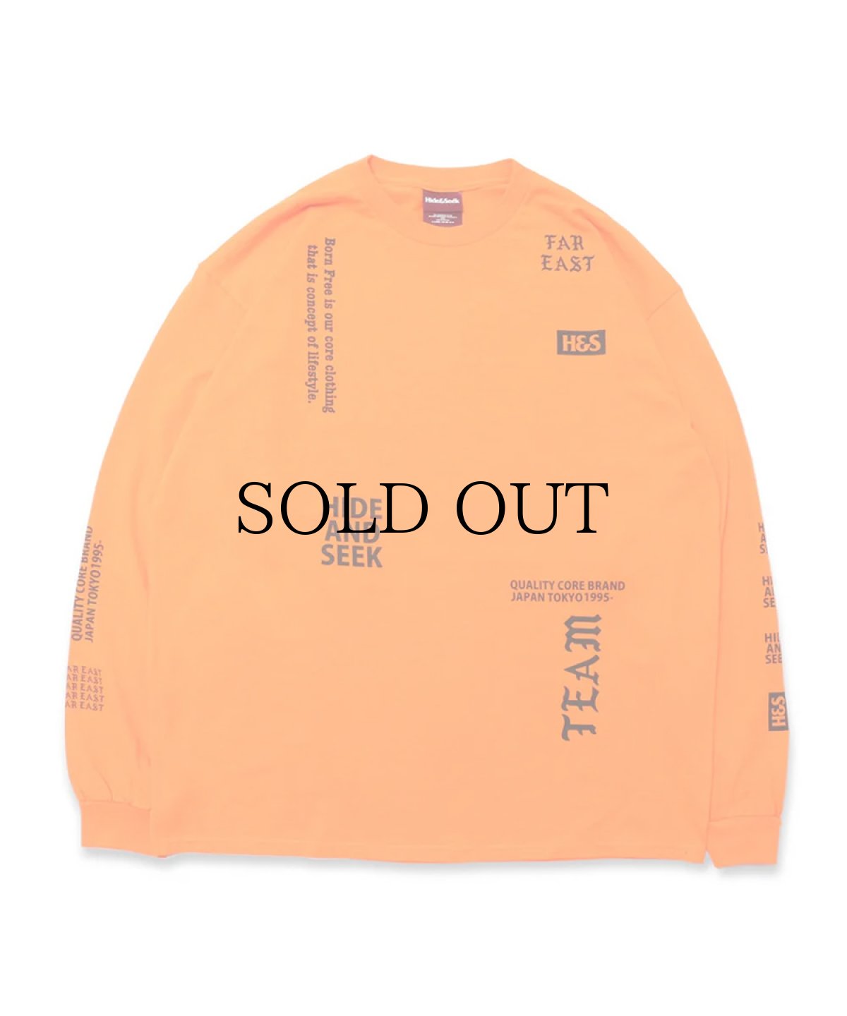 画像5: HIDEANDSEEK(ハイドアンドシーク) / Team Far East L/S Tee (5)