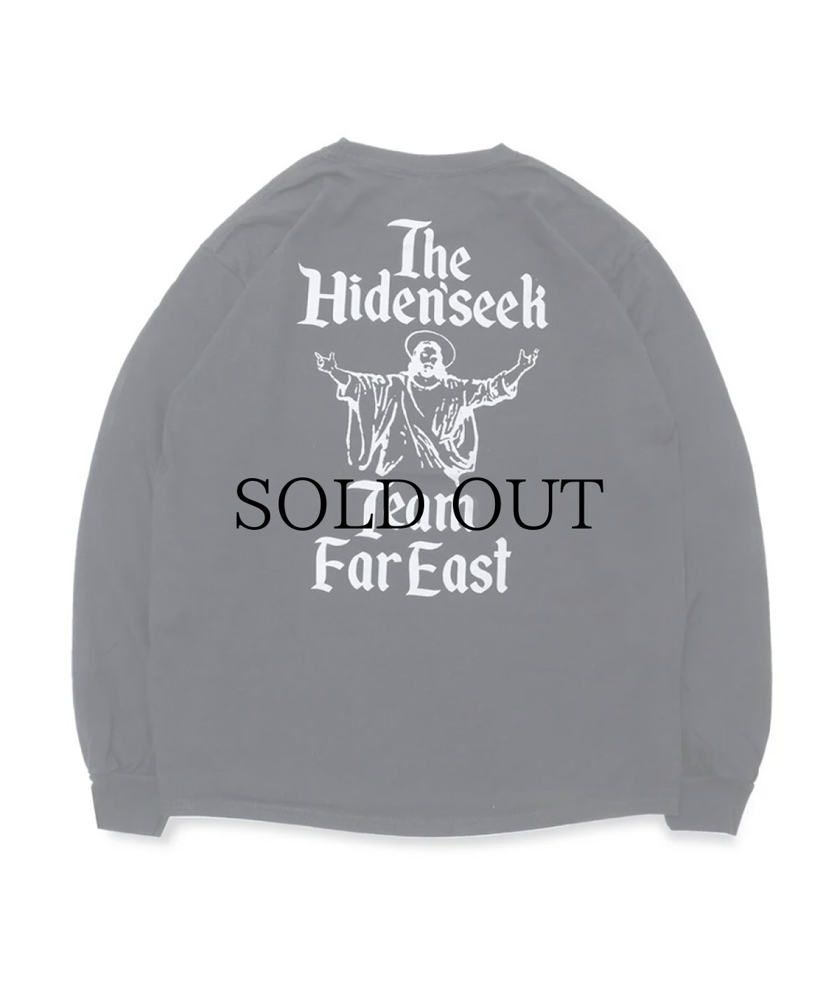 画像2: HIDEANDSEEK(ハイドアンドシーク) / Jesus L/S Tee(23aw) (2)