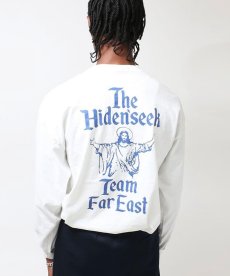 画像1: HIDEANDSEEK(ハイドアンドシーク) / Jesus L/S Tee(23aw) (1)