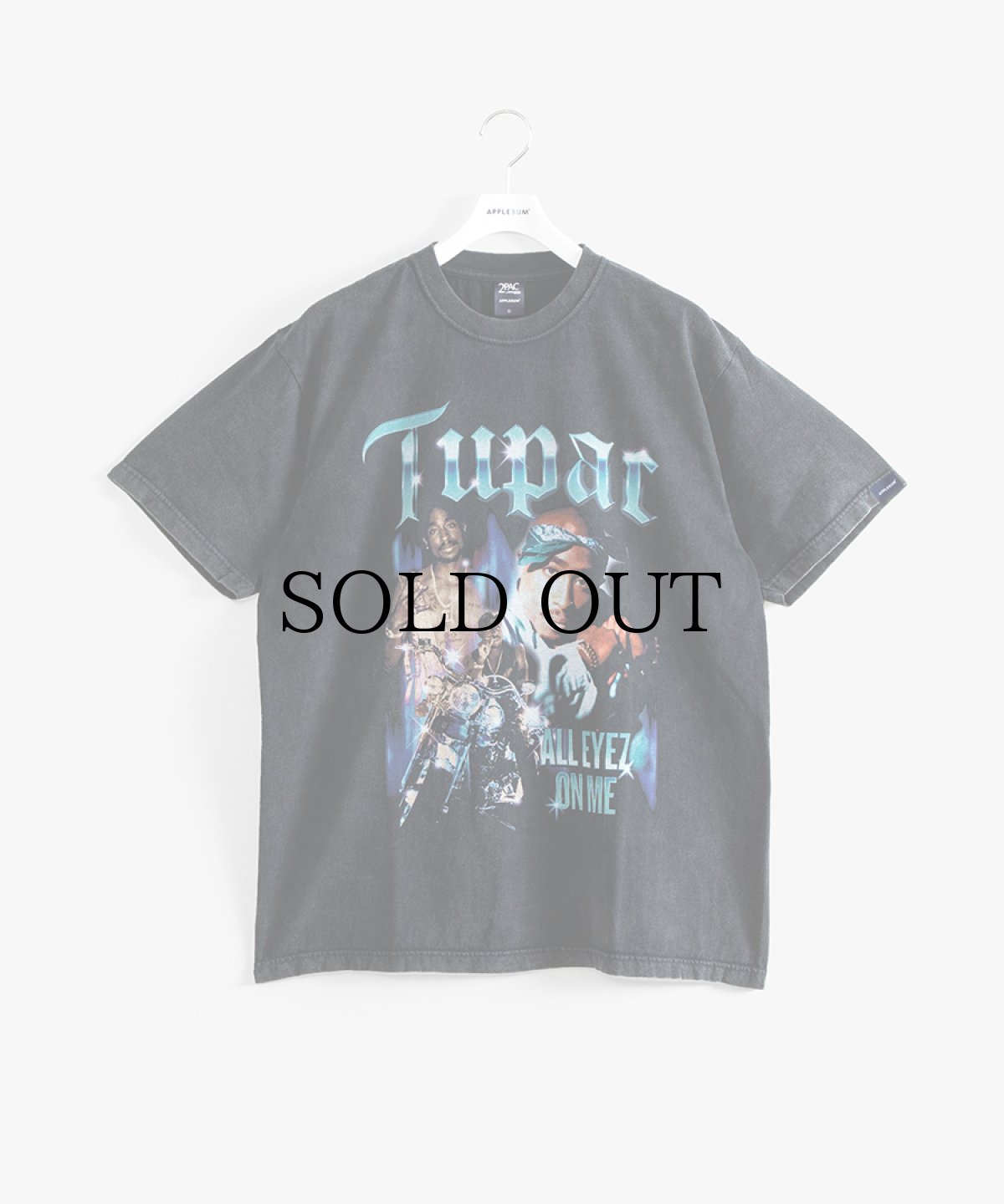 画像1: APPLEBUM(アップルバム) / Resurrected Vintage T-shirt (ALL EYEZ ON ME) (1)