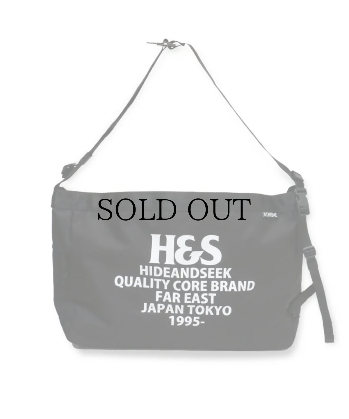 画像2: HIDEANDSEEK(ハイドアンドシーク) / Newspaper Messenger Bag (HIDEANDSEEK×Chrome) (2)