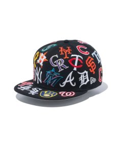 画像1: NEW ERA / 9FIFTY Team Logo Allover MLB (1)