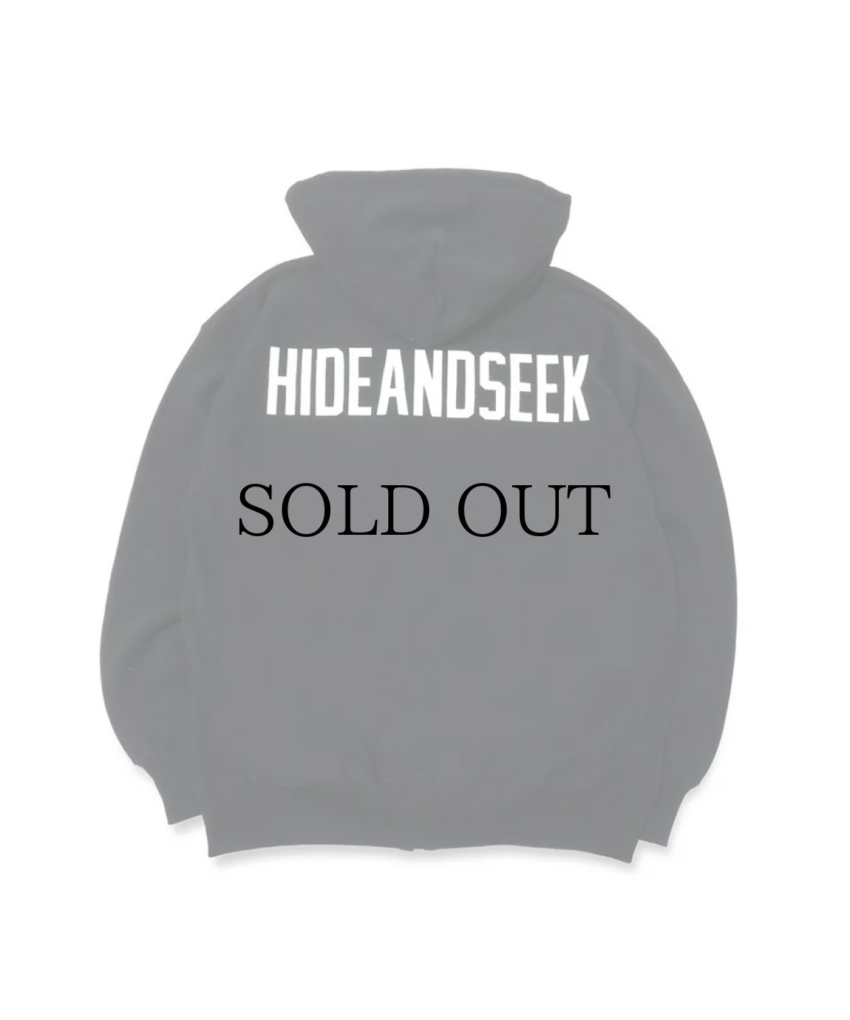 画像2: HIDEANDSEEK(ハイドアンドシーク) / College Zip Hooded Sweat Shirt(23aw) (2)