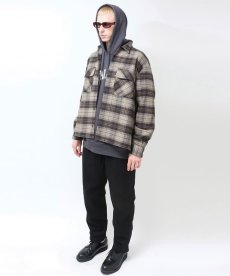 画像3: HIDEANDSEEK(ハイドアンドシーク) / Plaid Flannel L/S Shirt(23aw) (3)