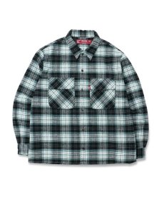 画像1: HIDEANDSEEK(ハイドアンドシーク) / Plaid Flannel L/S Shirt(23aw) (1)