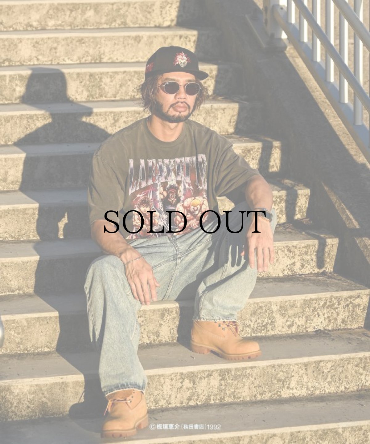 画像6: LFYT(ラファイエット) / 『LFYT × グラップラー刃牙』 YUJIRO SNAPBACK CAP (6)