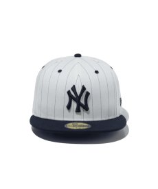 画像2: NEW ERA / 59FIFTY Pinstripe ピンストライプ ニューヨーク・ヤンキース (2)