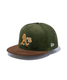 画像1: NEW ERA / 59FIFTY MLB Corduroy コーデュロイ オークランド・アスレチックス (1)