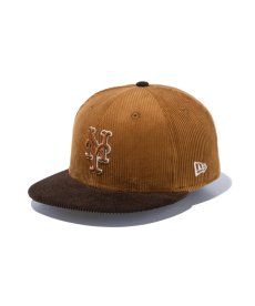 画像1: NEW ERA / 59FIFTY MLB Corduroy コーデュロイ ニューヨーク・メッツ (1)