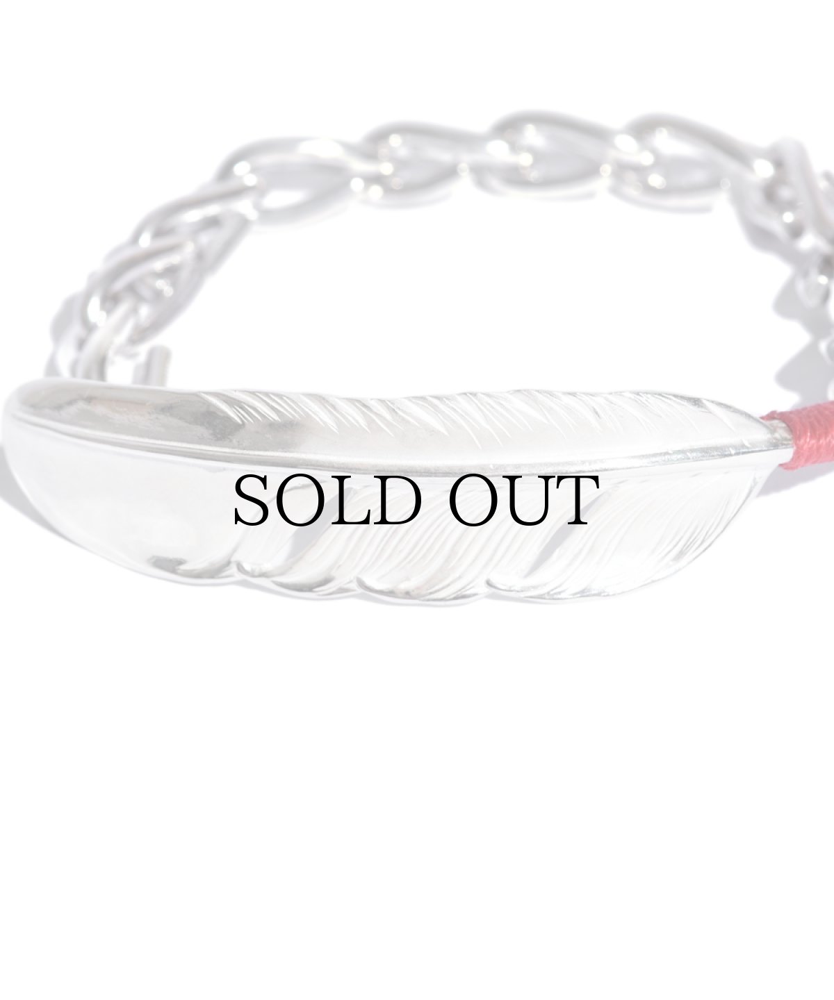 画像2: LARRY SMITH(ラリースミス) / FEATHER COUNTRY CHAIN BRACELET(18K GOLD ACCENT) (2)