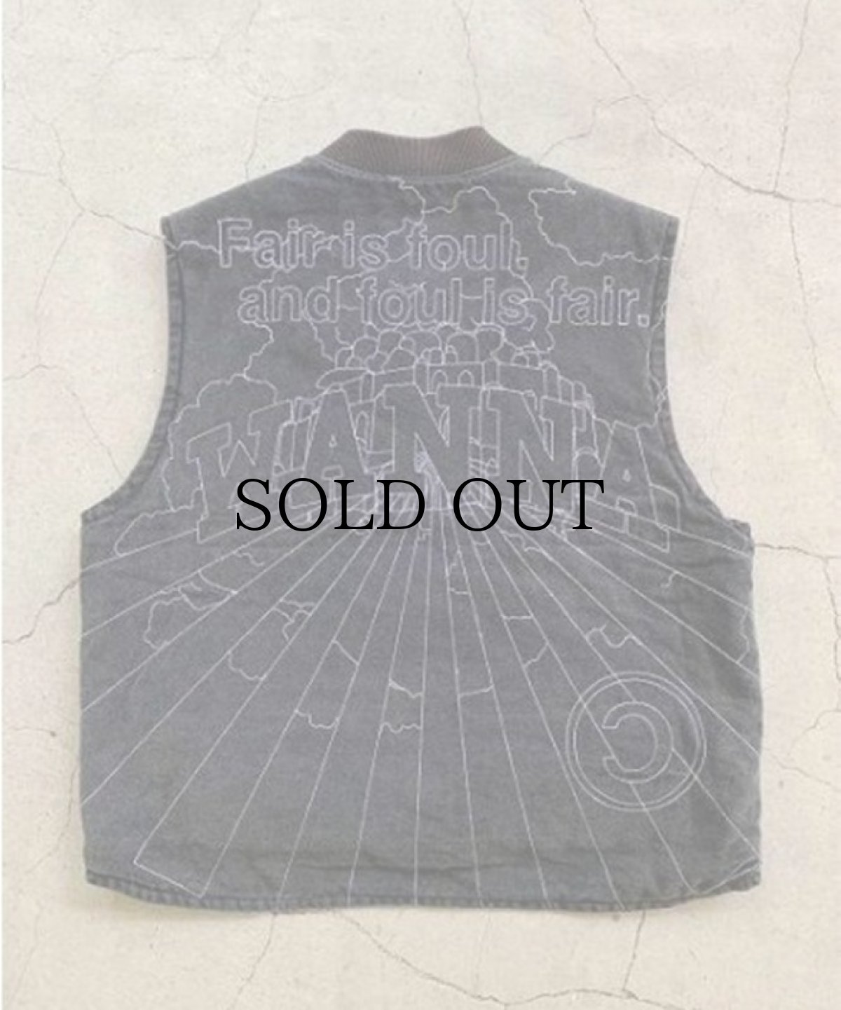 画像2: 【70%OFF】WANNA / “Another dimention” duck vest (ダックベスト) (2)