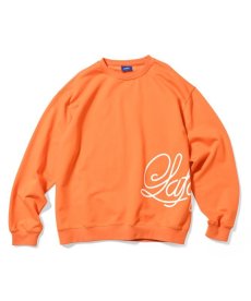 画像4: 【20%OFF】LFYT(ラファイエット) / SIDE PRINTED SCRIPT LOGO CREW SWEAT (4)