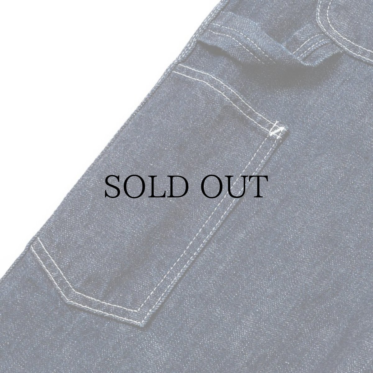 画像9: CALEE(キャリー) / VINTAGE REPRODUCT DENIM PAINTER PANTS <OW> (9)