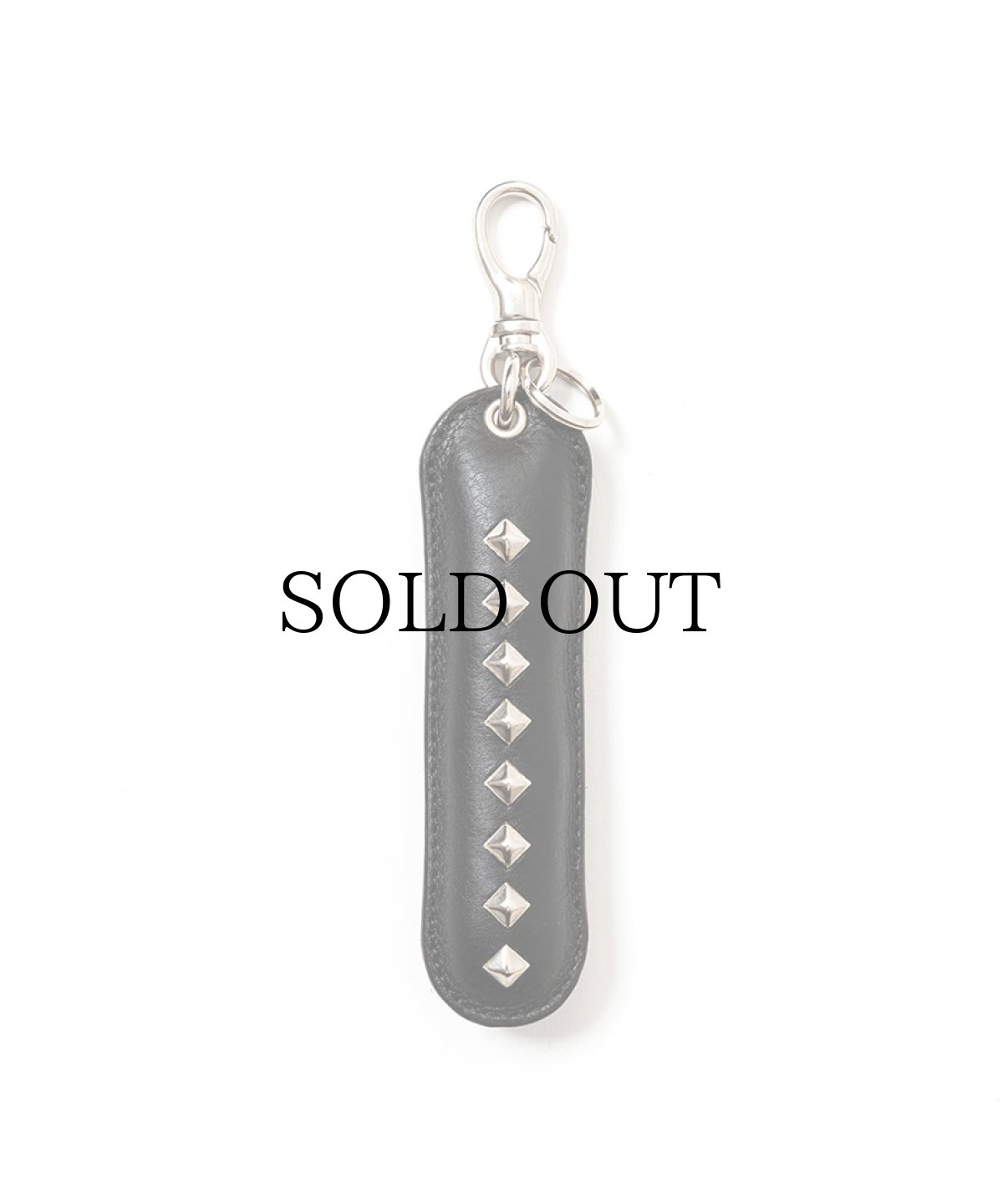 画像1: CALEE(キャリー) / STUDS LEATHER ASSORT KEY RING ＜TYPE II＞ B (1)