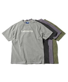 画像1: LFYT(ラファイエット) / PIGMENT DYED LAFAYETTE LOGO TEE (1)