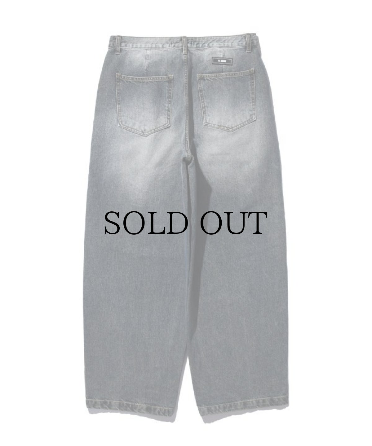 画像2: EL REIGN(エルレイン) / 【RESTOCK】"FEAR" WIDE DENIM (2)