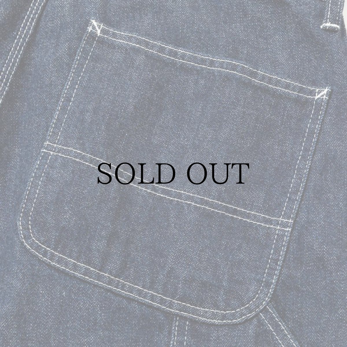 画像7: CALEE(キャリー) / VINTAGE REPRODUCT DENIM PAINTER PANTS <OW> (7)