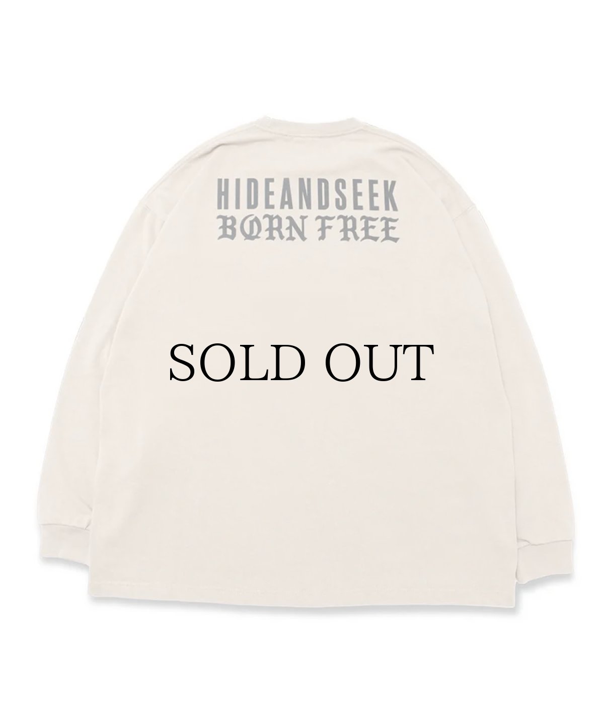 画像8: HIDEANDSEEK(ハイドアンドシーク) / Born Free L/S Tee(23aw-Heavy Oz) (8)