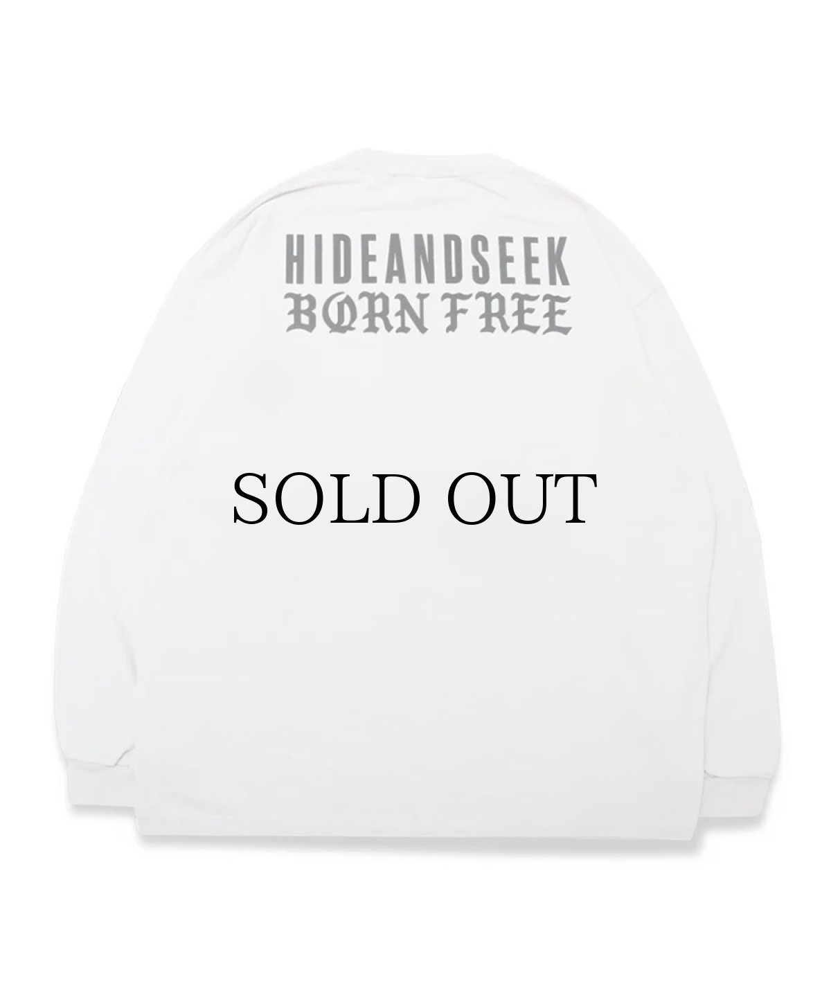 画像6: HIDEANDSEEK(ハイドアンドシーク) / Born Free L/S Tee(23aw-Heavy Oz) (6)