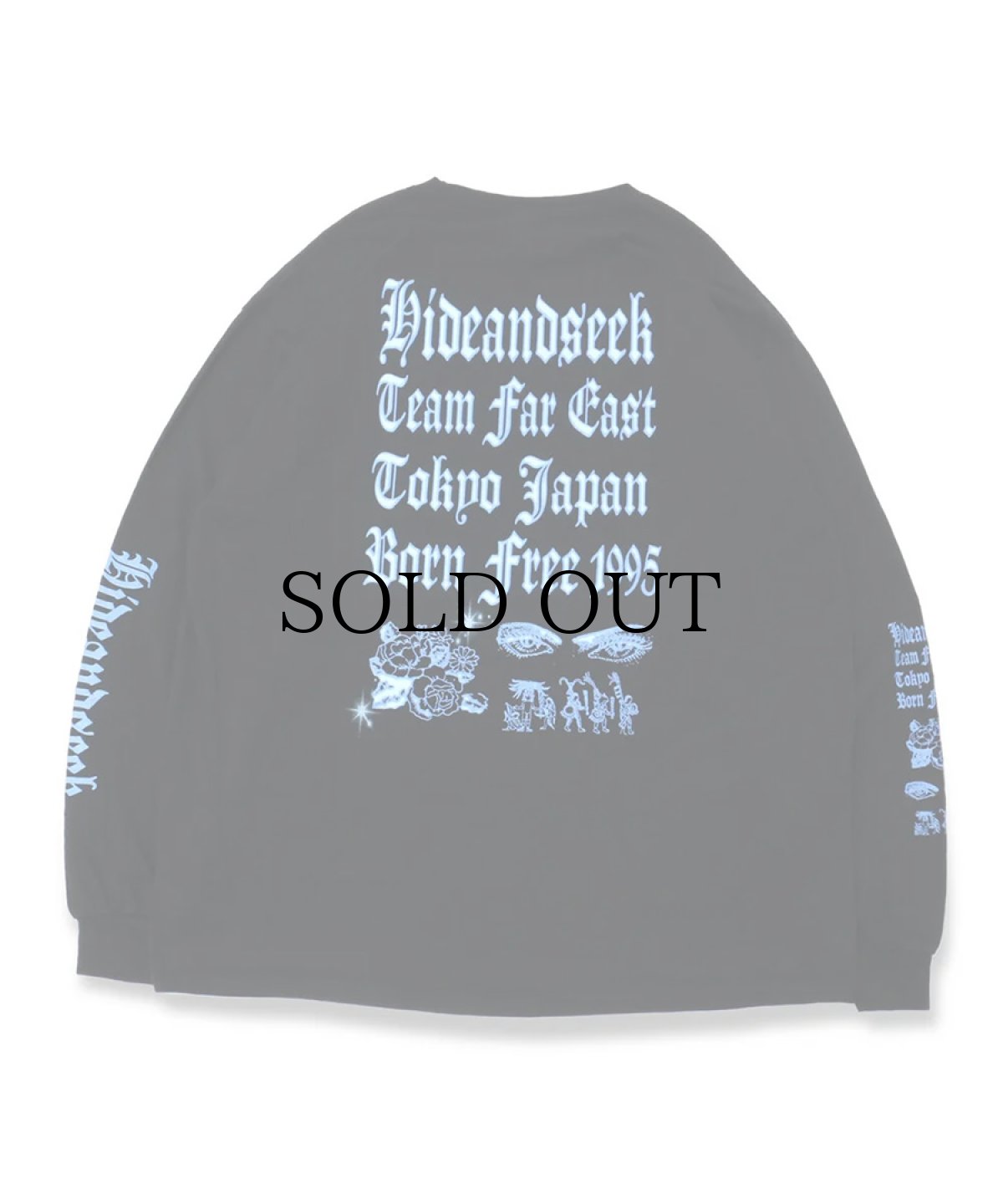 画像2: HIDEANDSEEK(ハイドアンドシーク) / Chicano L/S Tee (2)