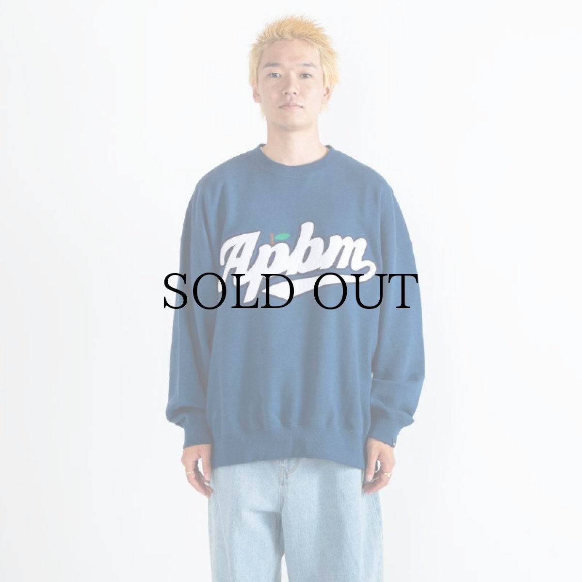 画像22: APPLEBUM(アップルバム) / "APBM" Big Crew Sweat (22)