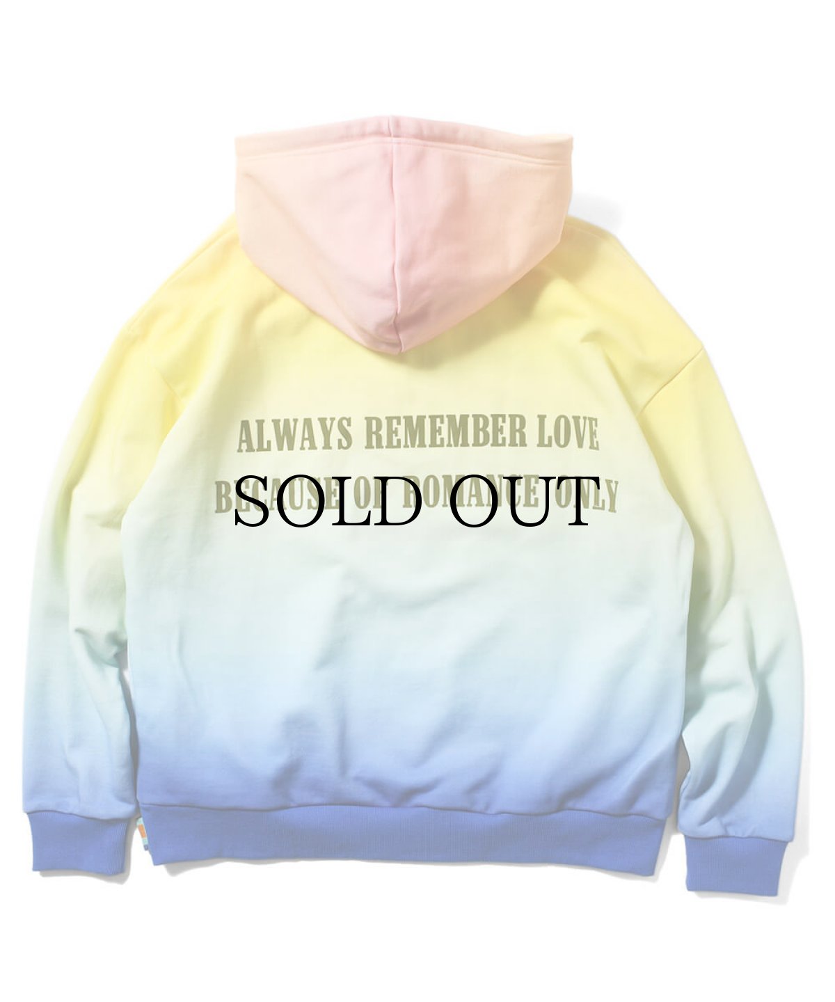画像2: WANNA / RICHARD BUNNY GRADATION HOODIE (2)