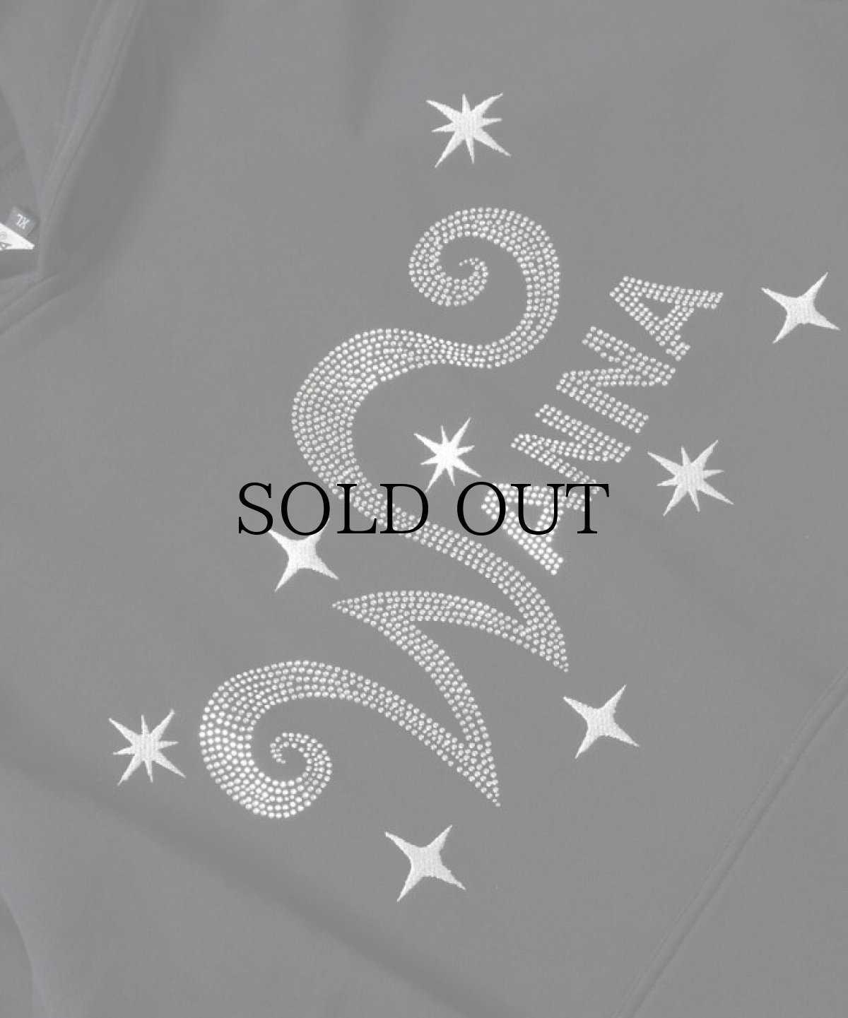 画像5: WANNA /  WILKY MAY RHINESTONE HOODIE (5)