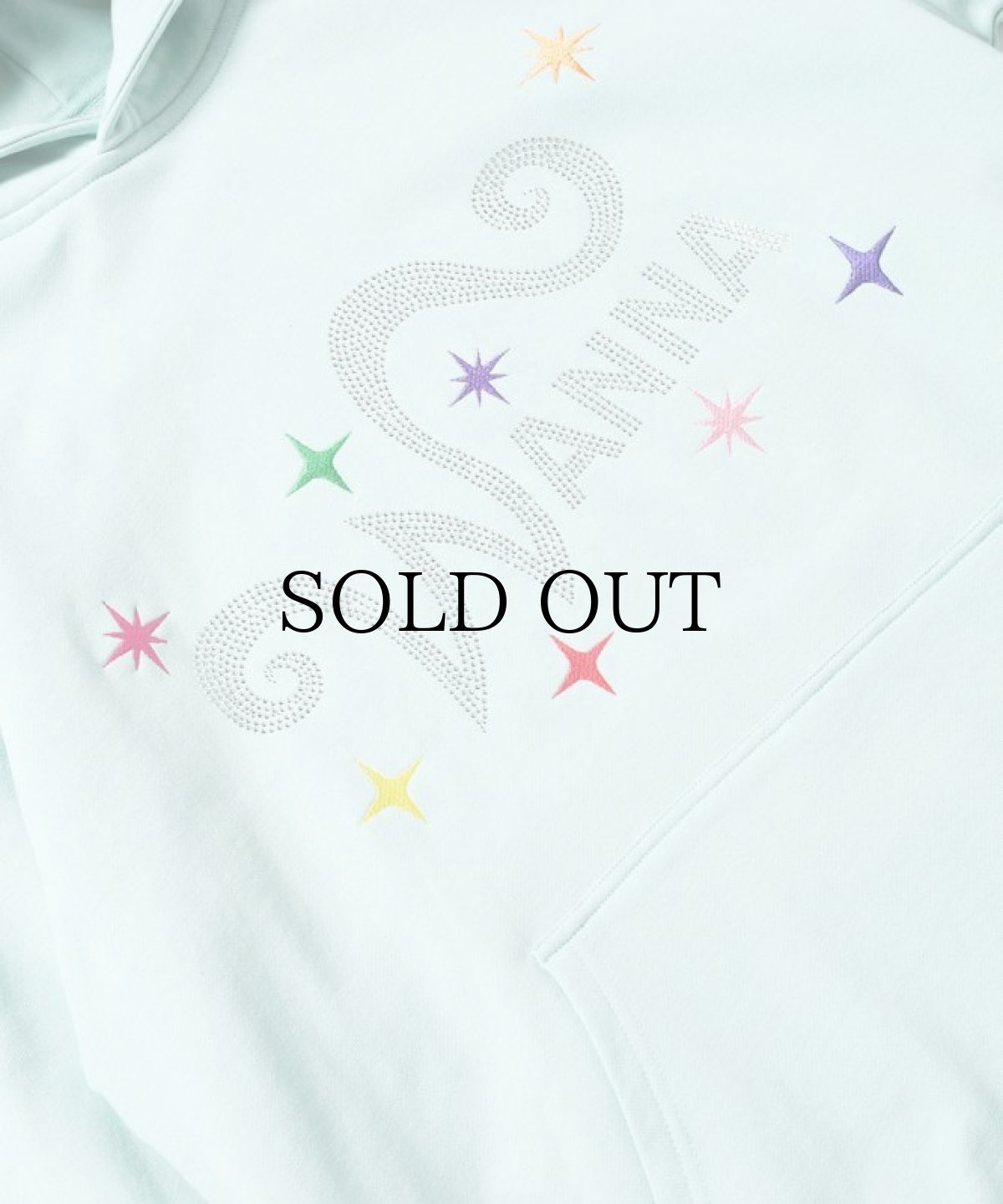 画像4: WANNA /  WILKY MAY RHINESTONE HOODIE (4)