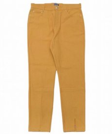 画像2: WANNA /  “CULT TRUE” FRONT FLARED PANTS Yellow (2)