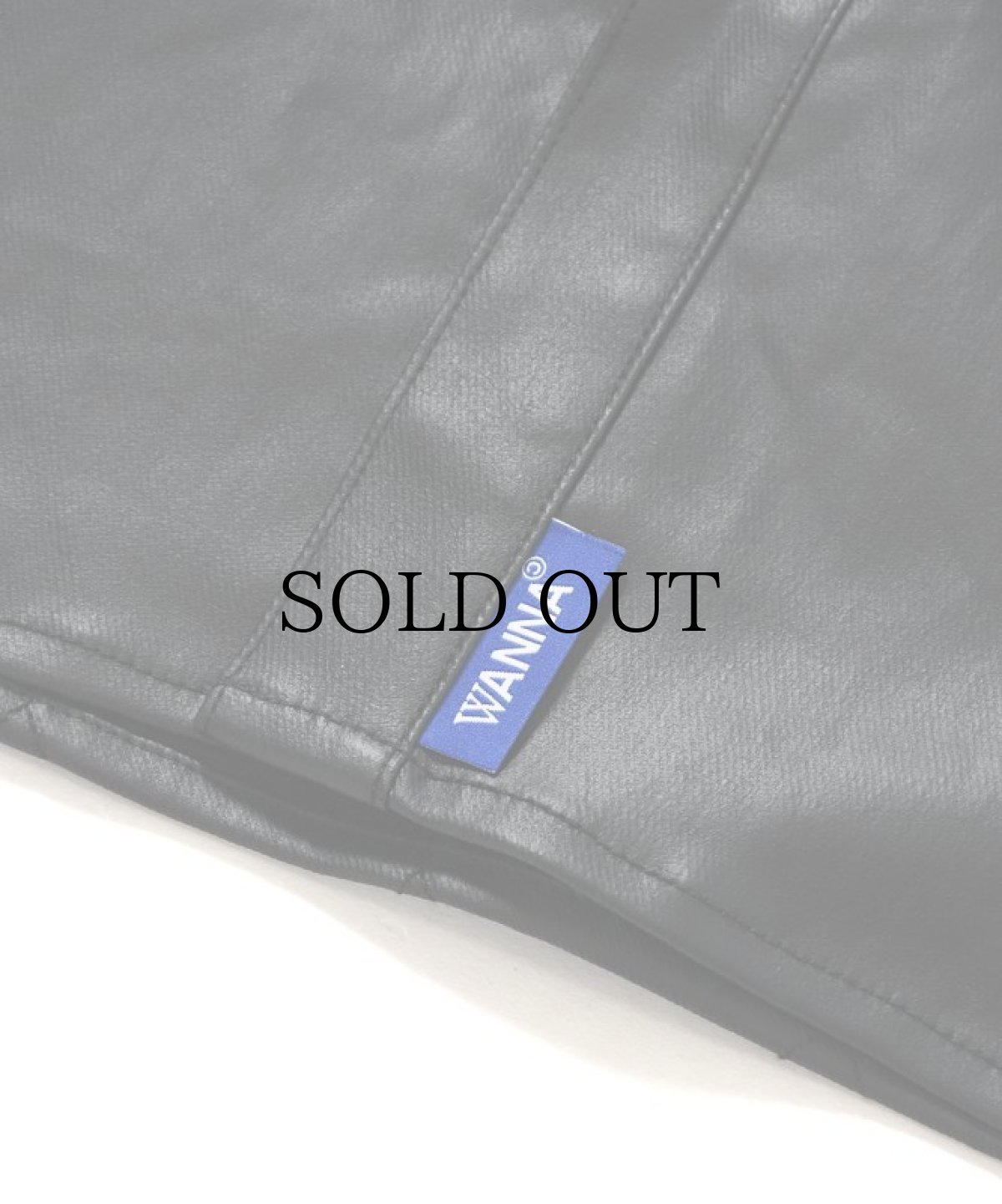 画像2: 【70%OFF】WANNA / ECO LEATHER HOODED SHARLOCK S/S SHIRT (2)