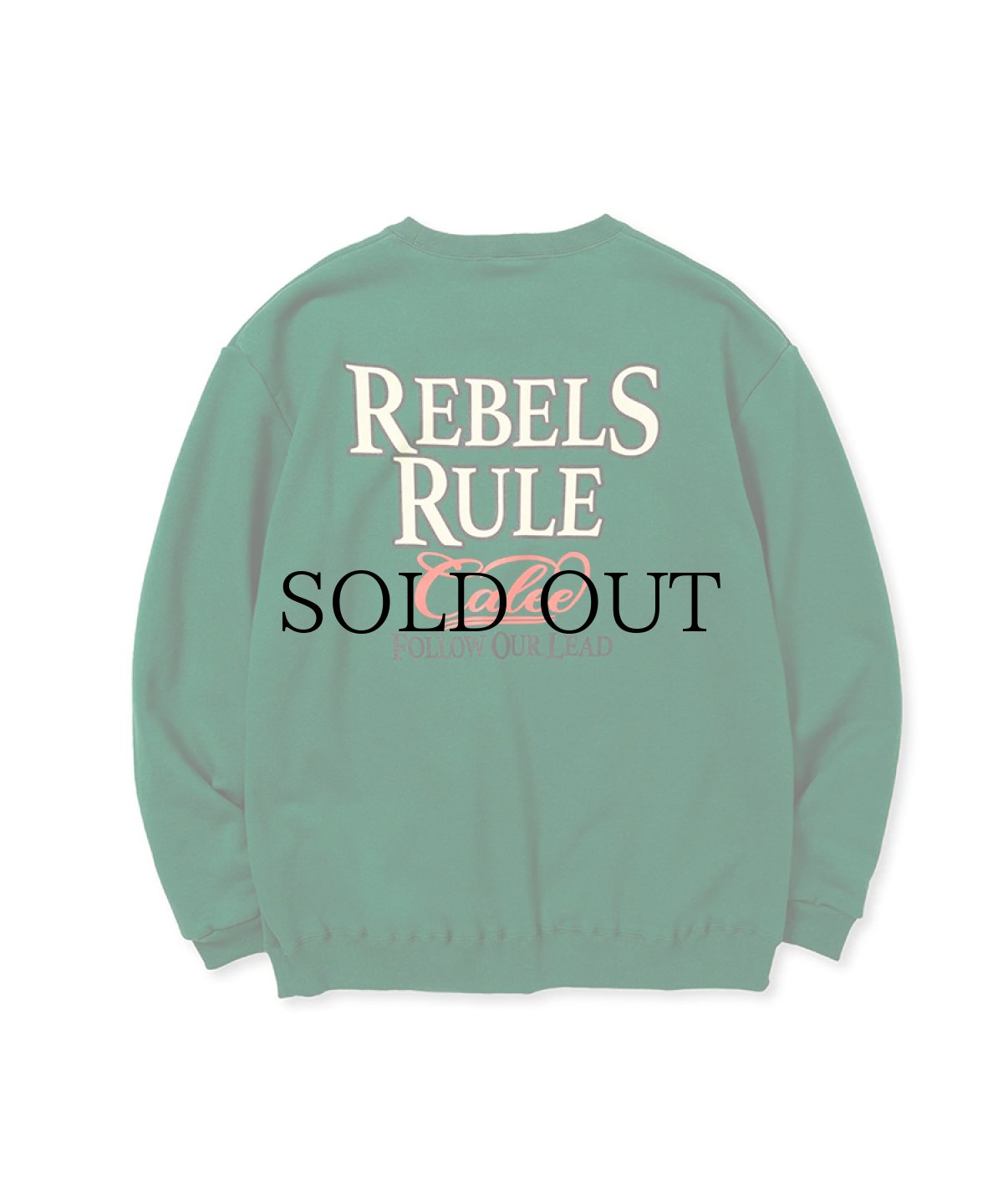 画像4: CALEE(キャリー) / "REBELS RULE" CREW NECK SW (4)