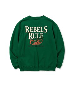 画像4: CALEE(キャリー) / "REBELS RULE" CREW NECK SW (4)