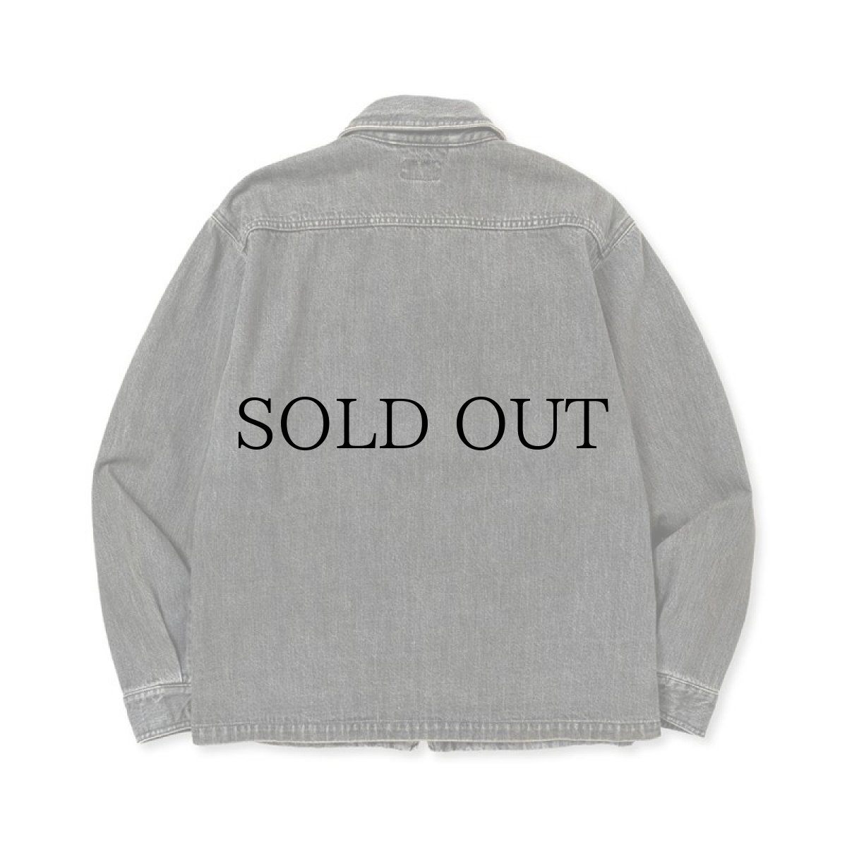 画像2: CALEE(キャリー) / VINTAGE REPRODUCT DENIM SWINGTOP ＜UB ＞ (2)